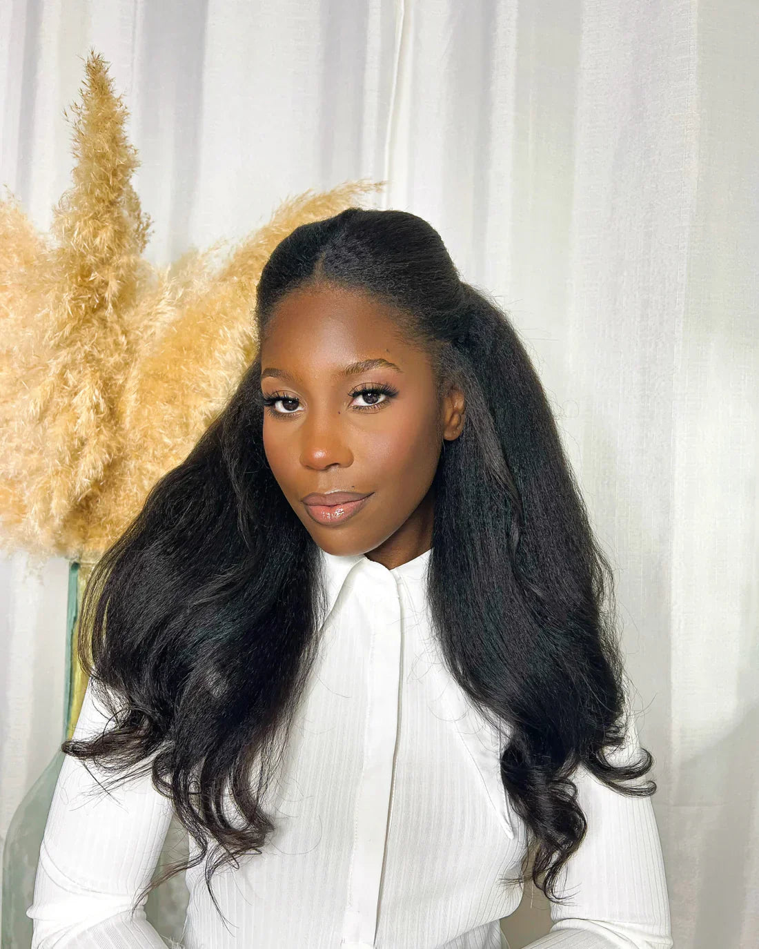 Three Effortless Elegant Natural Hairstyles