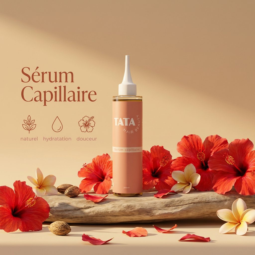 TATA HAIR - Sérum Capillaire pousse & hydratation