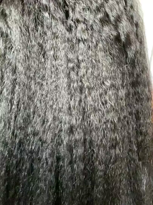 TATA HAIR BEAUTY - U-part / V-part Kinky Straight